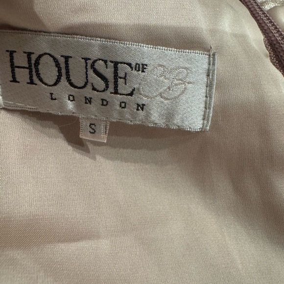 House of CB Pink Velvet Wrap Dress - Picture 7 of 8